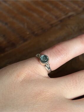 Sterling Silver Fluorite Ring